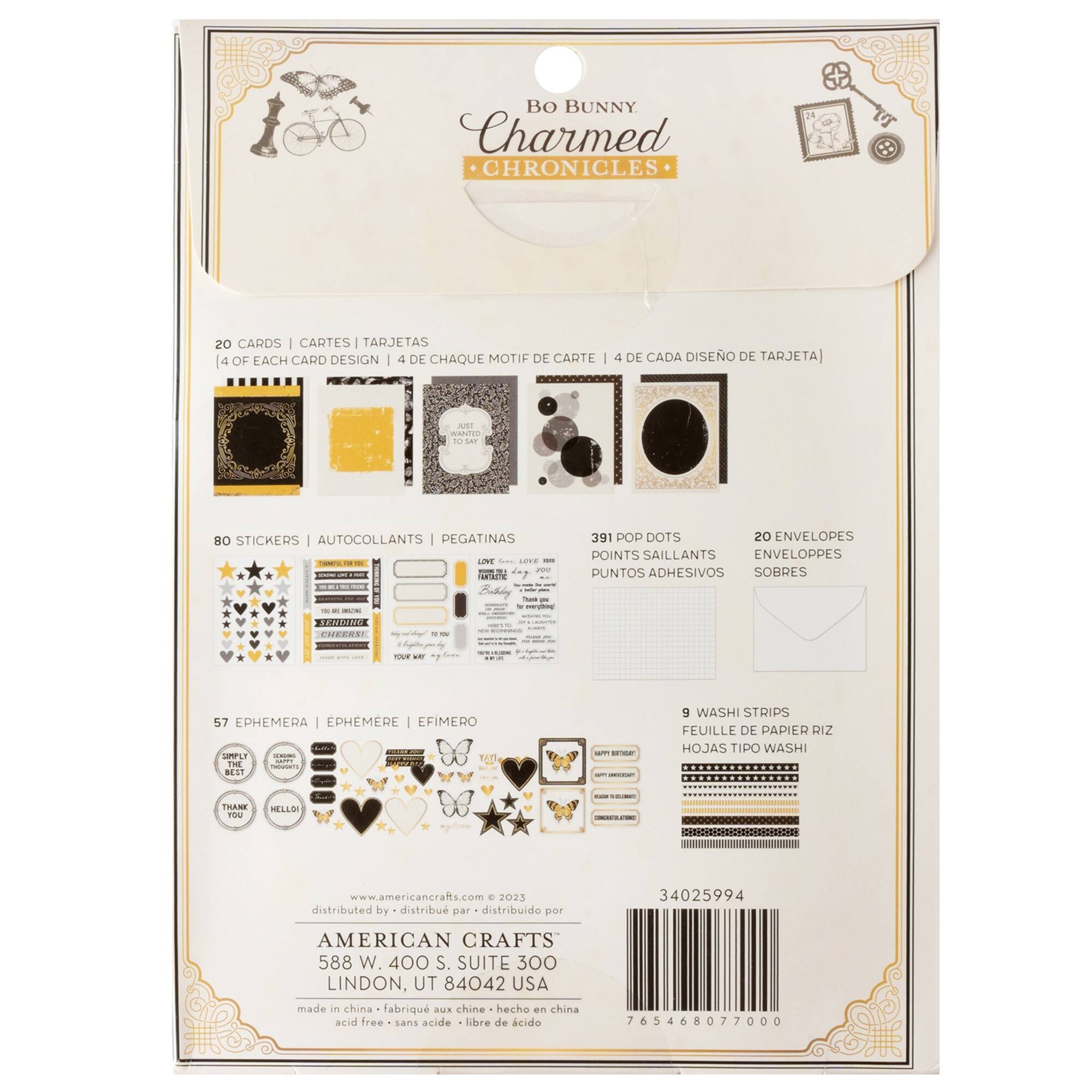 BoBunny® Charmed Chronicles Card Making Kit